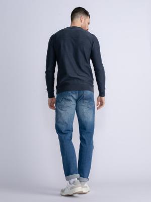 Herren Feinstrick Pullover Rundhals | Men Knitwear Round Neck Basic