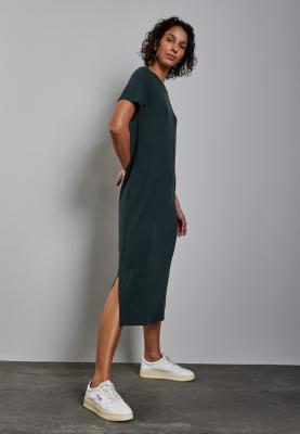 Lässiges Midi-Kleid mit Rippstruktur – Dein perfekter Allrounder