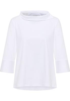 Eterna Bluse – Puristische Eleganz in A-Linie