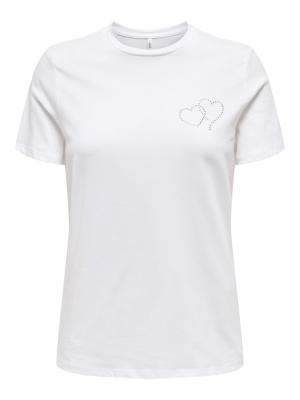 Basic T-Shirt | ONLARIANA LIFE S/S O-NECK BOX TOP J