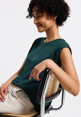 SOL_shirt w.embroidered cuffs