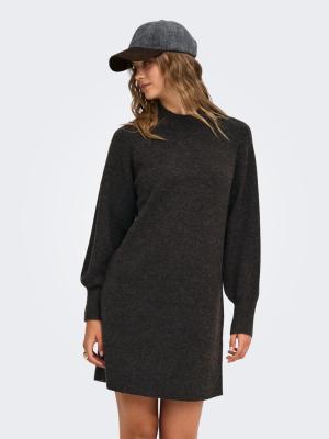 ONLOLIVIA LS HIGH NECK DRESS CC KNT