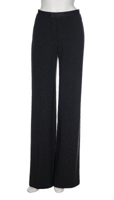 Beate Heymann Jersey-Hose mit Strass – Eleganz trifft Komfort