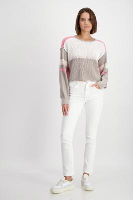 Trendiger Pullover aus 100% Baumwolle