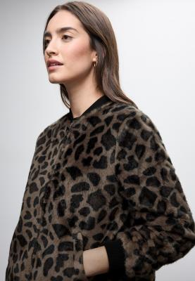 Leo Fake Fur Bomber Jkt