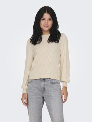 Strickpullover | ONLFRIDA LIFE LS STRUCTURE O-NECK C