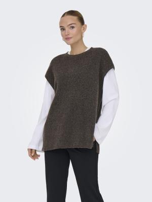 ONLRENE LIFE SL LOOSE VEST CC KNT