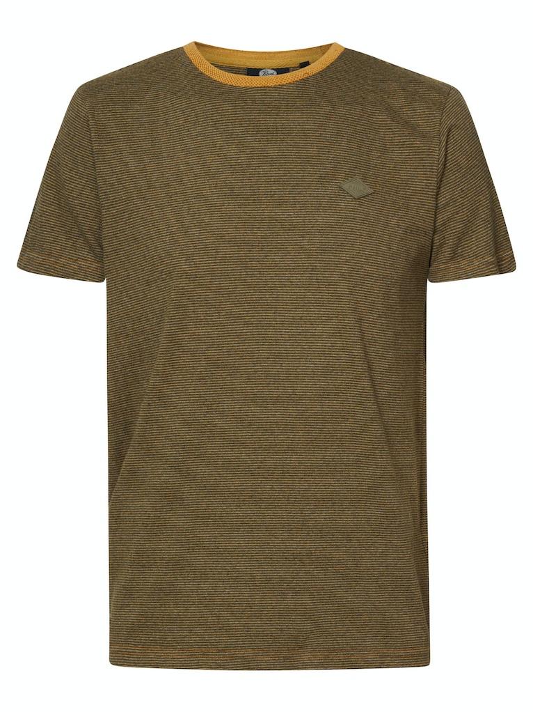 Herren SS Shirts T-Shirt × Rühle Rundhals T-Shirt • • INDIGO Online-Shop • Men Petrol Herren | industries T-Shirt
