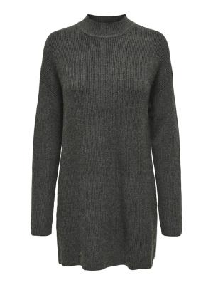 Zeitloses Basic für jede Gelegenheit | ONLKATIA LS LOOSE RIB HIGH-NECK CC