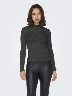 Stylisches Glitzer-Shirt für jeden Anlass | ONLIDOL LIFE L/S O-NECK GLITTER TOP