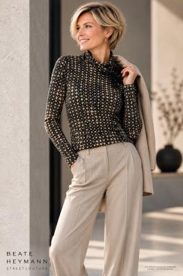Beate Heymann Shirt „Shirt Application“ – Schwarz