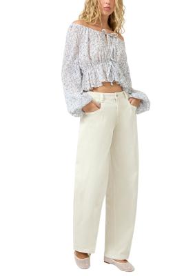 Jeans Relaxed Fit / Mid Rise / Barrel Leg