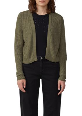 Strickjacke aus Bändchengarn
