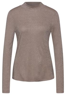 Schimmernde Turtleneck Shirt | shiny turtle neck shirt