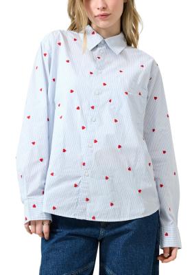 emdbluse mit stylishem Streifen-Detail