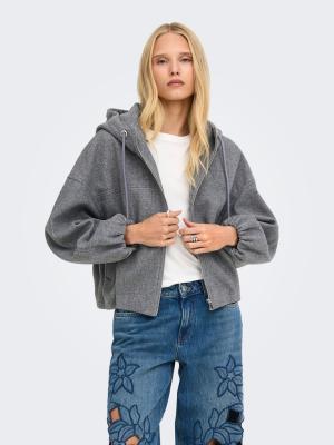 ONLTRILLION OVS HOODED BOMBER JACKE
