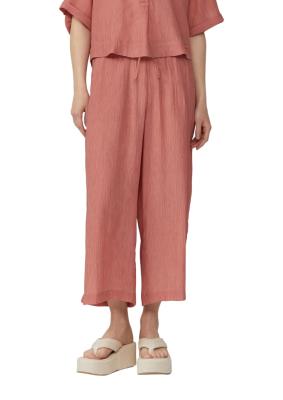 Strukturierte Culotte aus Viskosemix