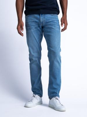 Petrol Industries Herren Jeans "Starling Straight Fit" in Bleached Denim | Starling - Straight Denim