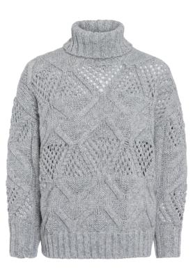 Pullover aus grobem Fantasiegarn