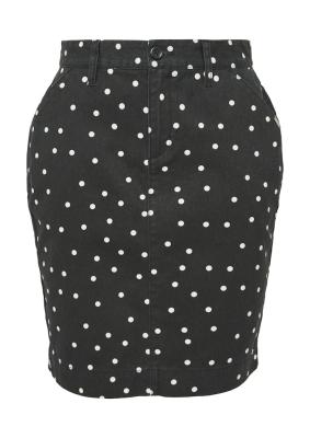 Pencilskirt mit all over print