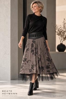 Beate Heymann Rock „Luxury Vintage“ – Mocca