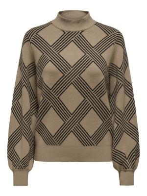 ONLANNY LS JQ O-NECK CS KNT