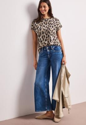 LTD QR printed basic shirt w.d