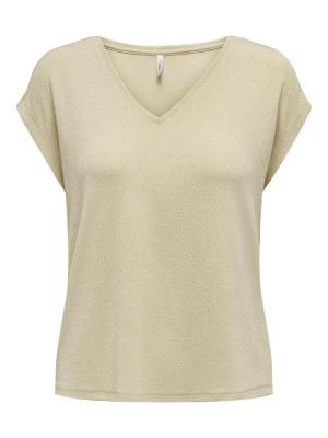 Damen T-Shirt von ONLY mit Glitzer-Effekt! | ONLNEW CAROL S/S GLITTER TOP BOX JR