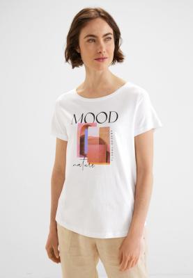 Feminines Damen T-Shirt | MOOD part print shirt