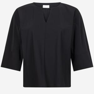 Bluse in bequemer Passform mit V-Ausschnit | Stami Blouse Technical Jersey