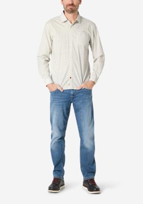 Unisex MenPrinted Classic Shirt