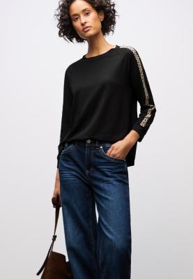 shirt w.printed galloon