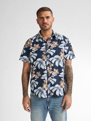 Men Shirt Short Sleeve AOP