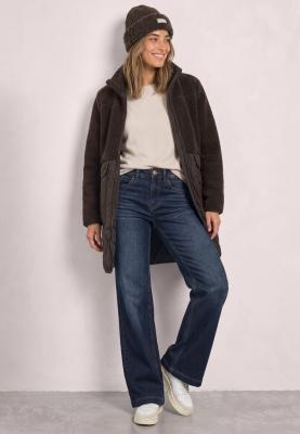 Mat Mix Teddy Coat w. Quilting
