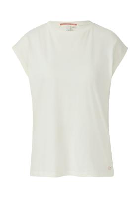 T-Shirt mit leicht überschnittenen Schultern