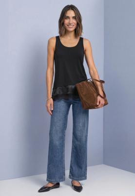 top w.diagonal woven bottom