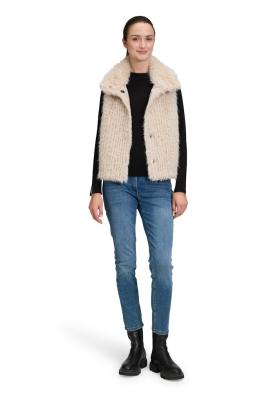 Kuschelige Plüsch-Weste – Dein vielseitiger Layering-Begleiter
