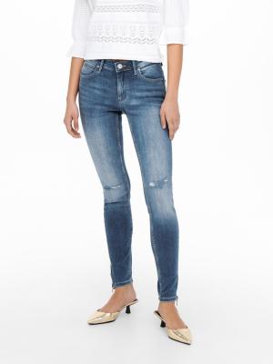 Skinny Jeans mit Regular Waist | ONLKENDELL RG SK ANK DT TAI051 NOOS