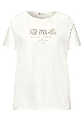 LTD QR basic pearl print shirt