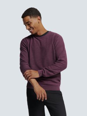 Pullover Crewneck Garment Dyed + Stone Washed