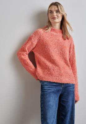 Bouclé-Pullover | multicolor boucle sweater