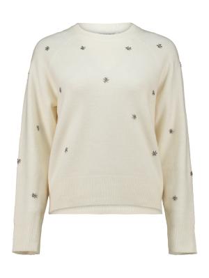 Pullover mit Applikationen.