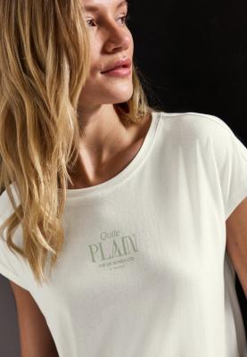 basic partprint shirt