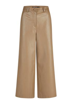 Culotte Hose aus weichem Faux Leather