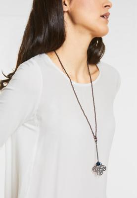 glänzende Longkette | Long Necklace With O