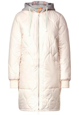 Leichter und superweicher Damenmantel | light padded coat w. removable