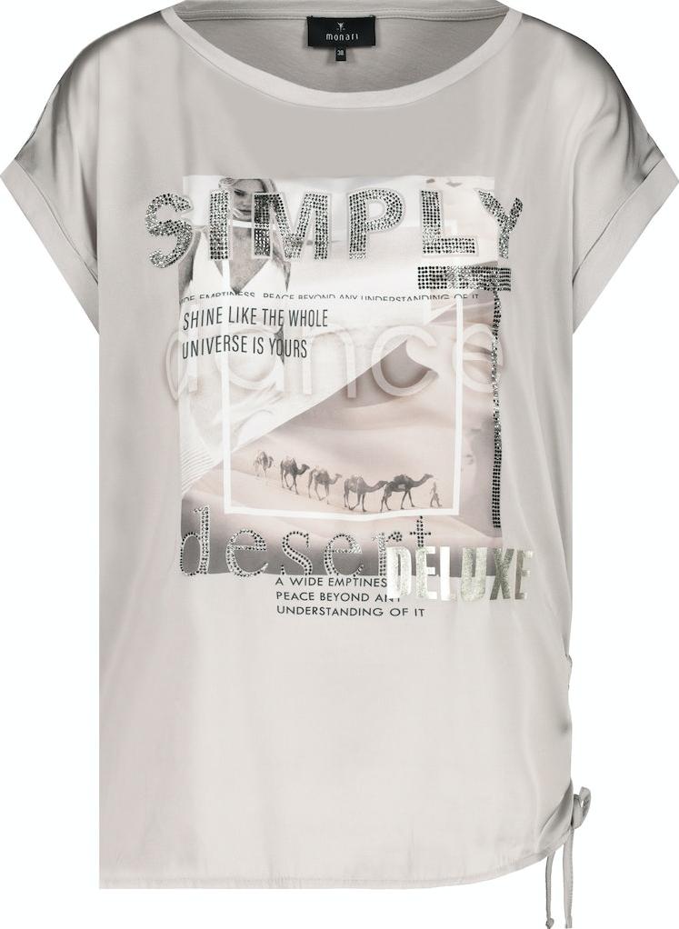 Monari Blusenshirts • • • Kurzarm INDIGO Rühle × Online-Shop Damen T-Shirt | Shirts