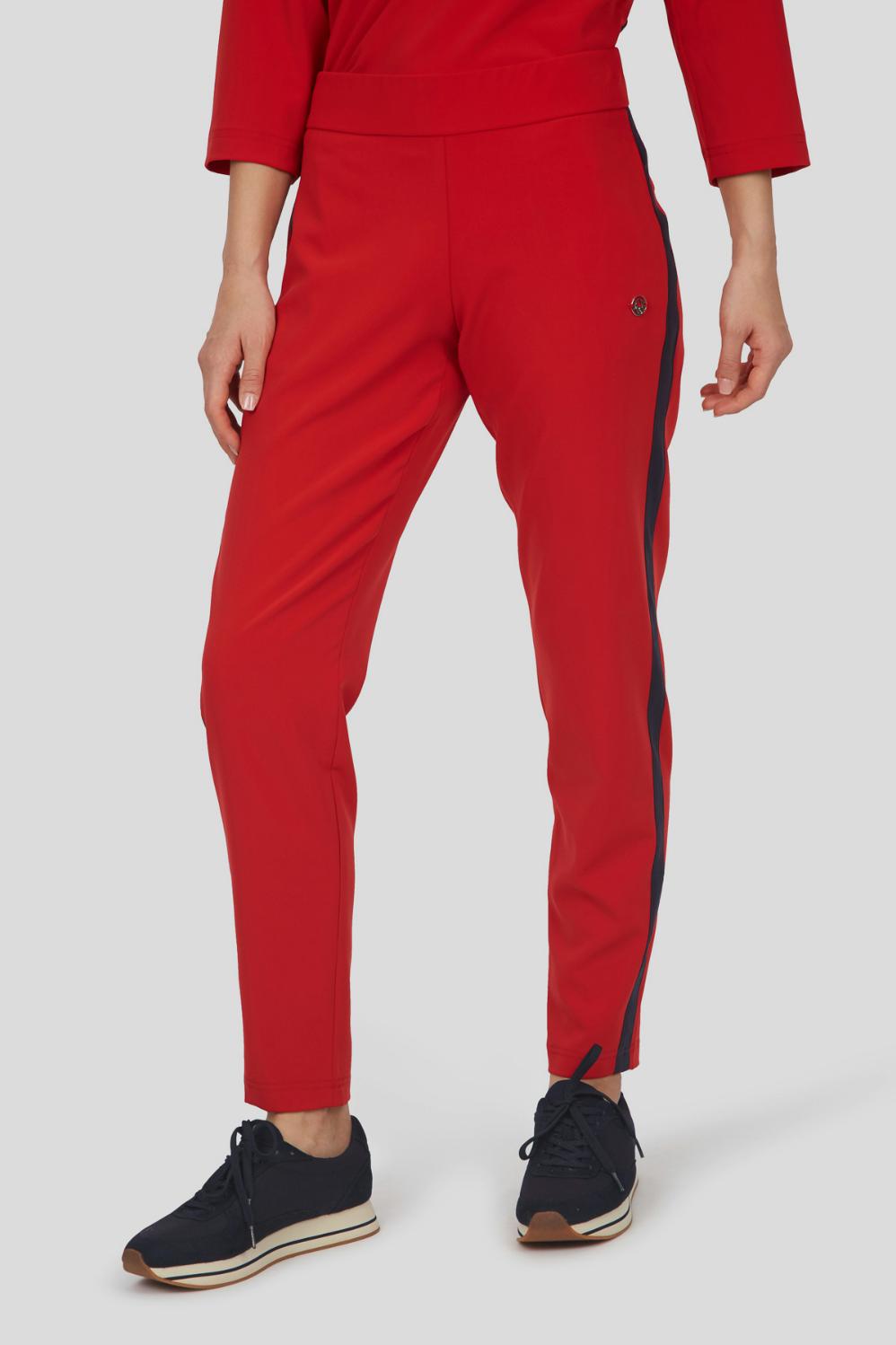 Sportalm Kitzbühel Hose mit seitlichen Galon Streifen Shantell • Damen Hose  lang • lange Hosen • Rühle × INDIGO Online-Shop