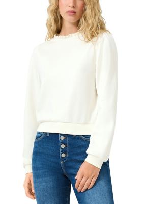 Sweatshirt mit Spitze