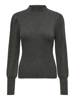 Enganliegender Pullover | ONLKATIA L/S HIGHNECK PULLOVER KNT